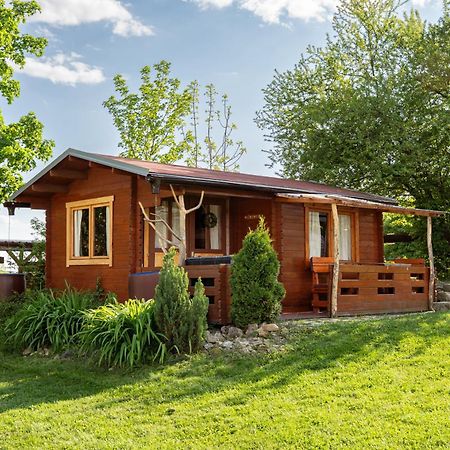 Trebivlice Cozy Wood Hut On The Farm 빌라 외부 사진