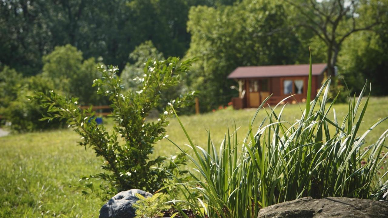 Trebivlice Cozy Wood Hut On The Farm 빌라 외부 사진